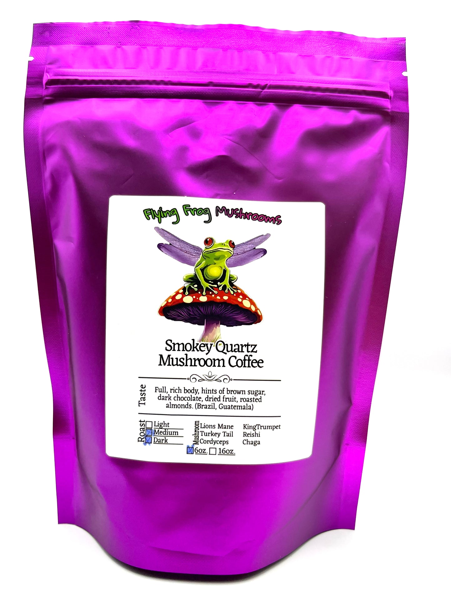 Smokey Quartz Mushroom Coffee