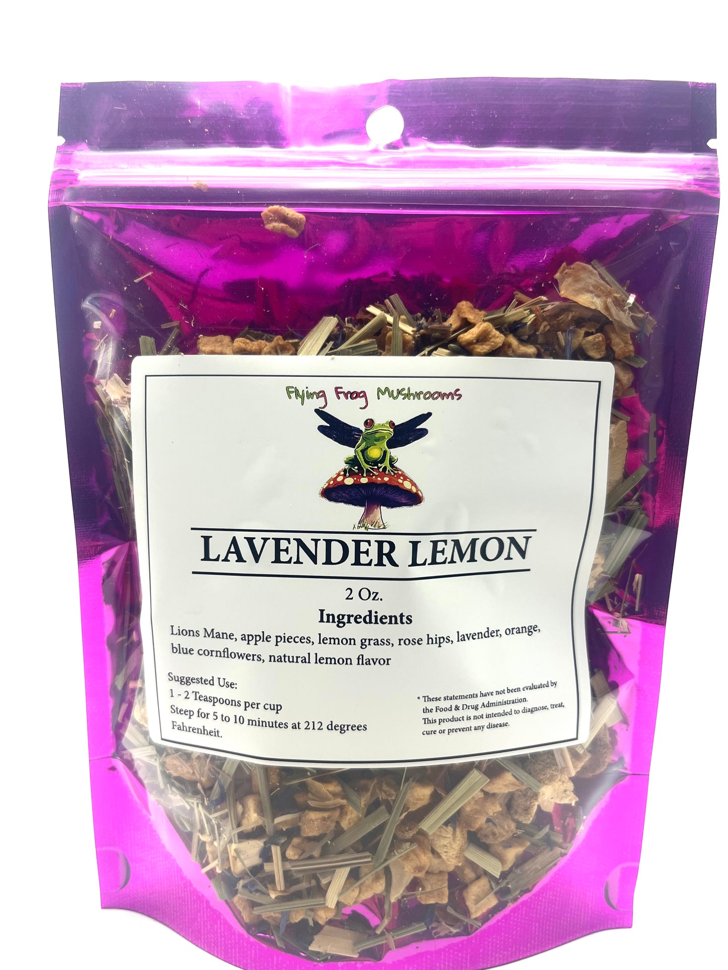 Lavender lemon tea