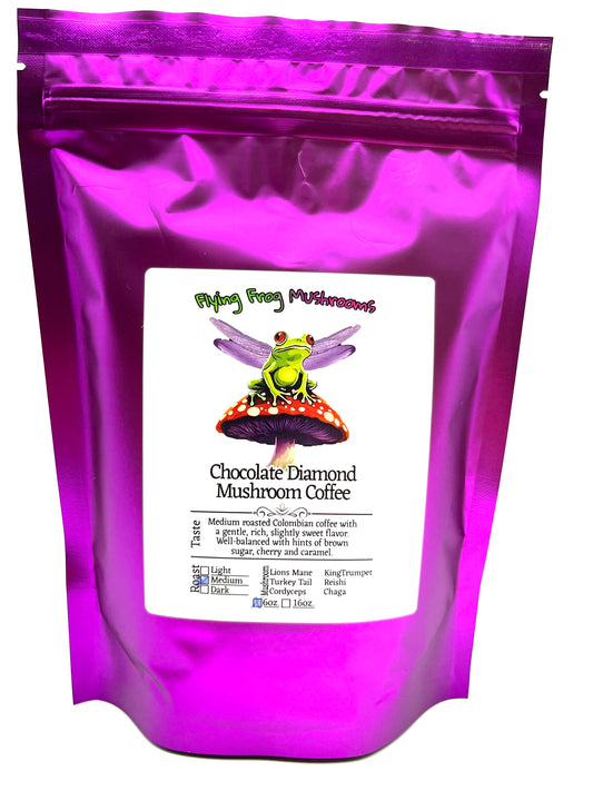 Chocolate Diamond Mushroom Coffee