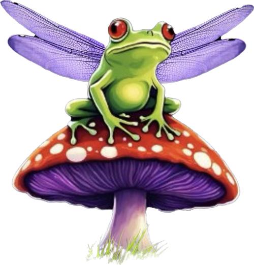 Flying Frog Mushrooms 